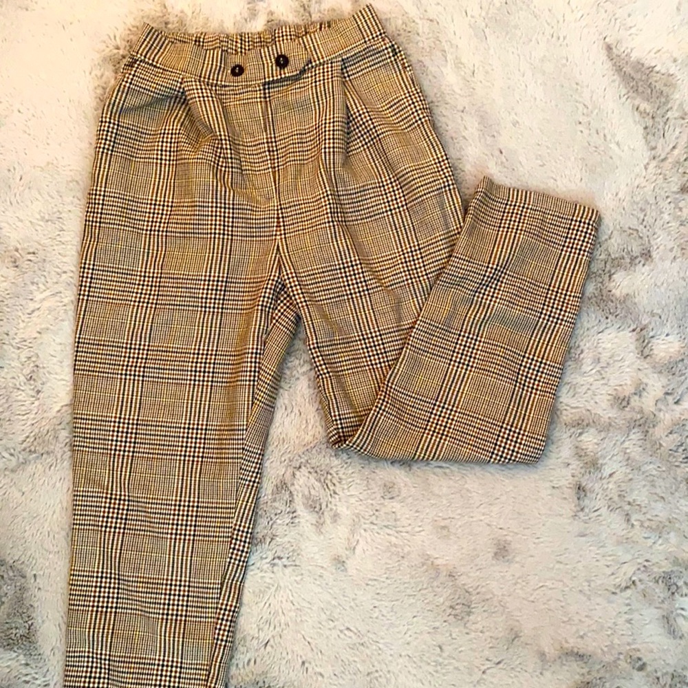 Plaid pants